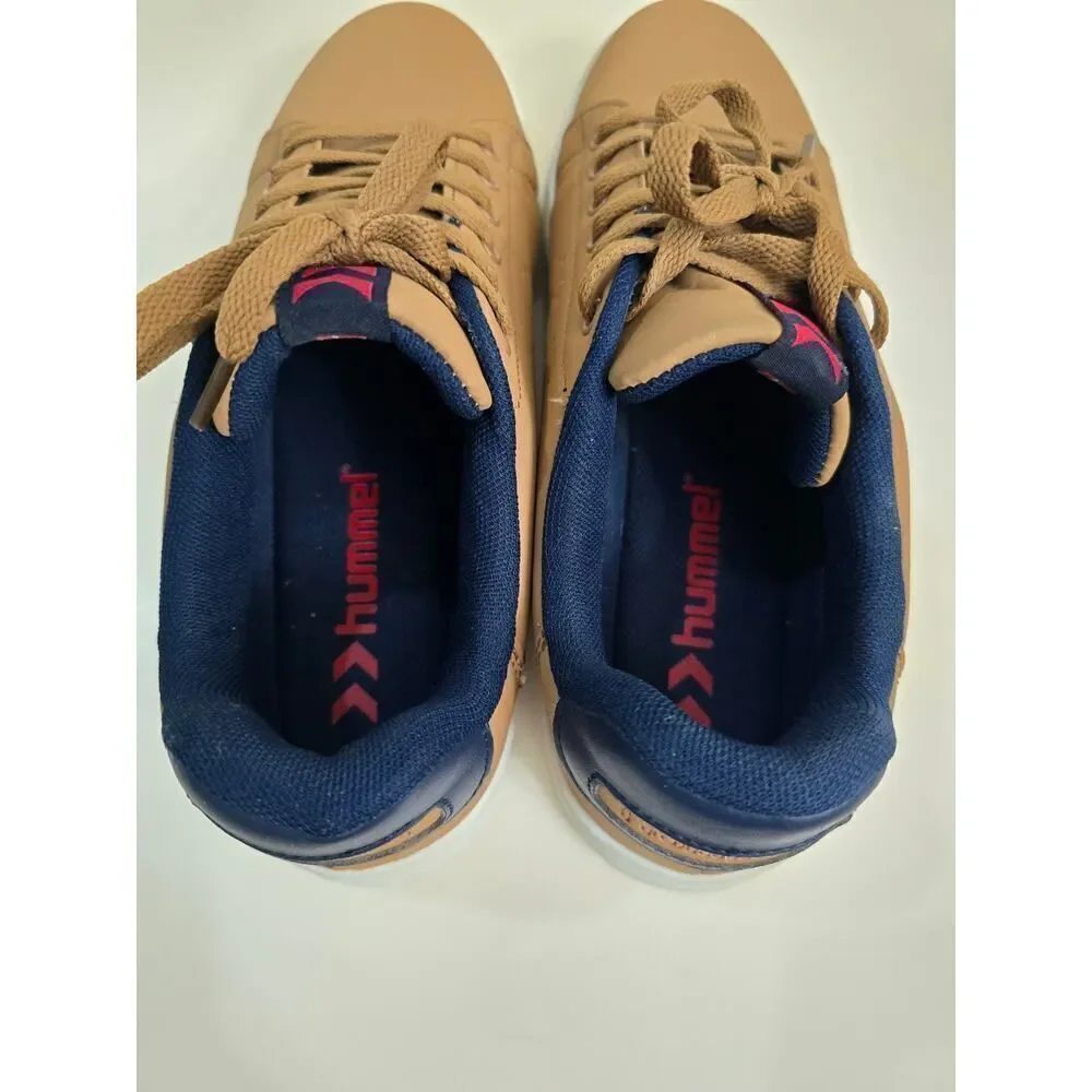 Hummel Casual Sneakers Tan Low Top Lace-Up  Men's Size 9 Modern